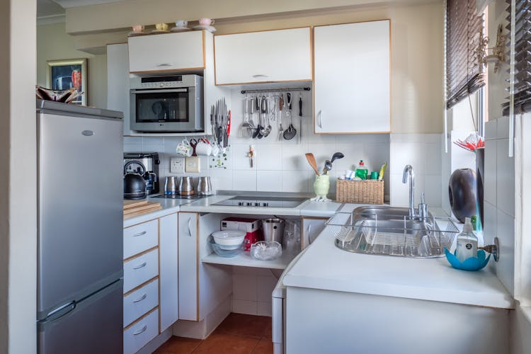 A spotless kitchen